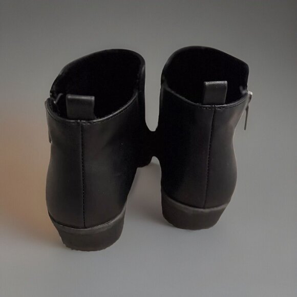 SONOMA Goods for Life® Women's Ankle Shoe Boots Zip Black size 7.5 MED - Picture 3 of 7